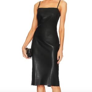 Dream Faux Leather Dress